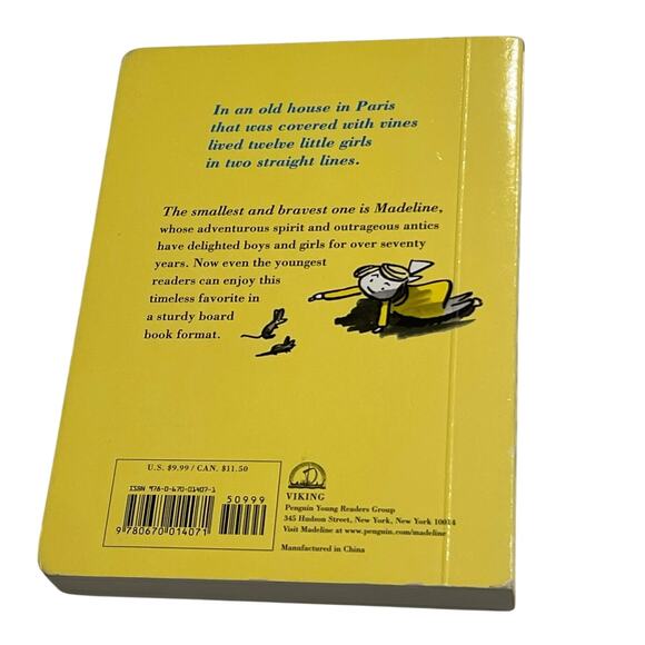 Madeline classic children’s board book by Bemelman - Picture 2 of 4